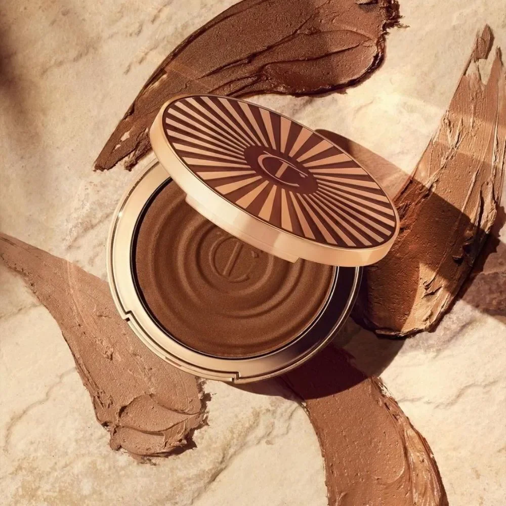 New Charlotte Tilbury Beautiful Skin Sun-Kissed Glow Cream Bronzer